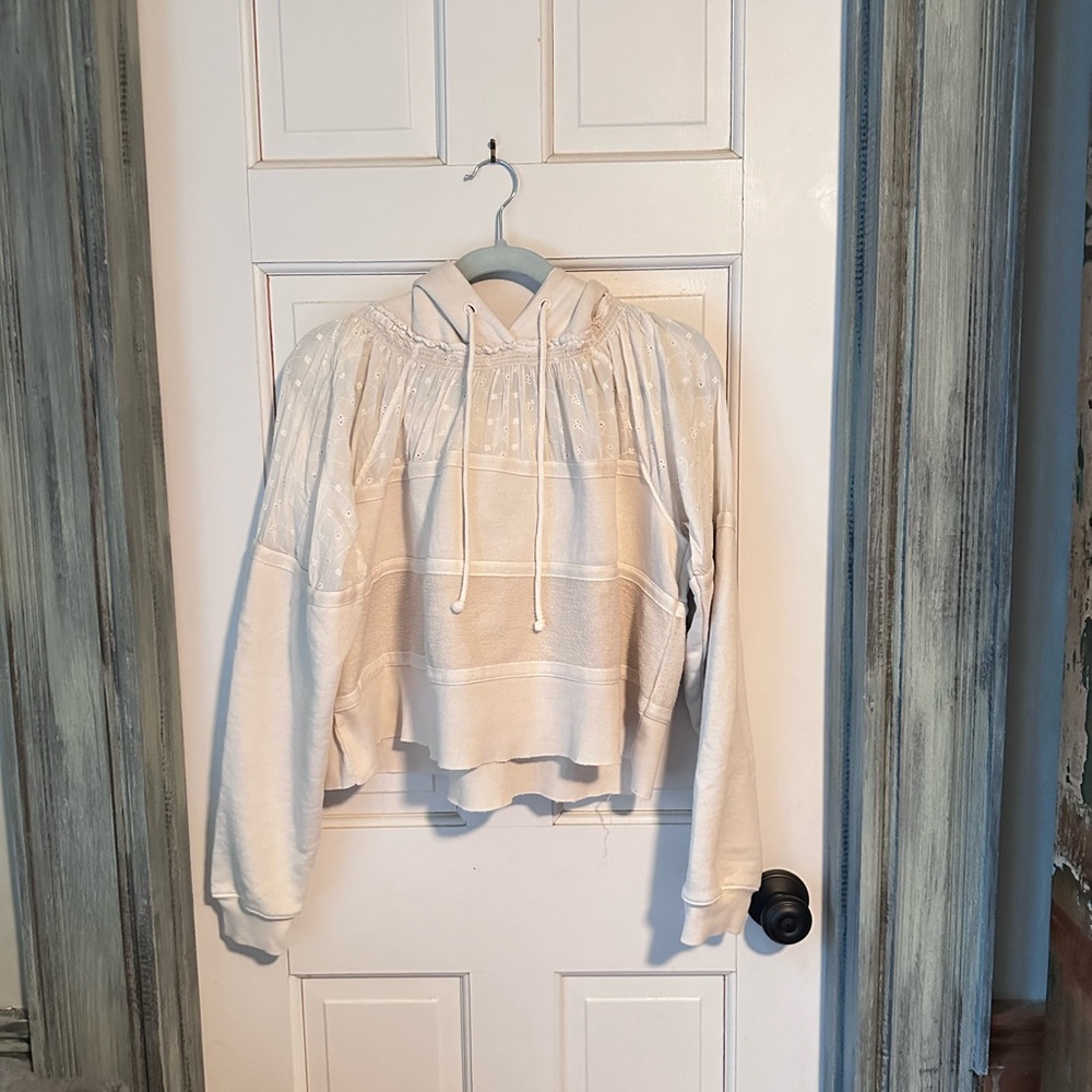 Free People, Women’s Size M, Cropped Hoodie